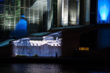 Gece Berlin şehri, Almanya