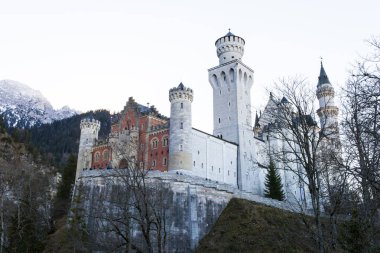 Bayern Almanya 'daki Neuschwanstein Şatosu
