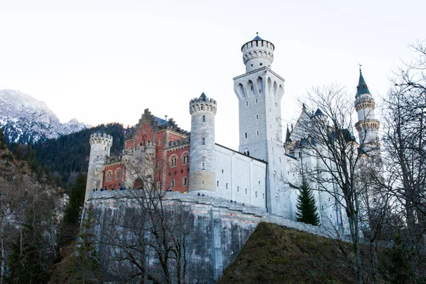 Neuschwanstein Castelo Bayern Alemanha — Fotografia de Stock