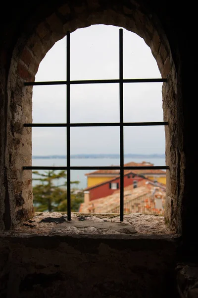 Garda Jezero Nádherný Výhled Sirmione Itálie — Stock fotografie