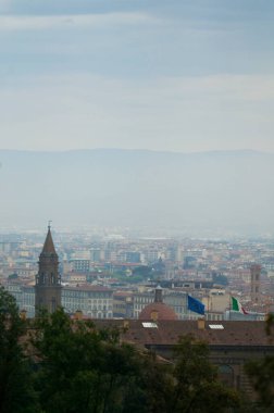 İtalya, Floransa 'nın güzel manzarası