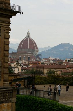 İtalya, Floransa 'nın güzel manzarası