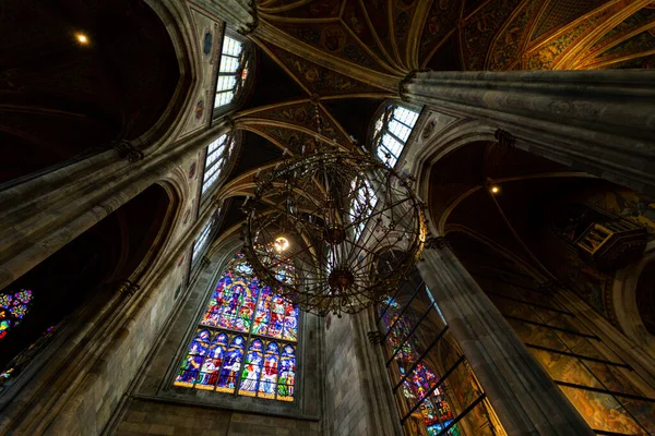 Dentro Maravilhosa Catedral Wien — Fotografia de Stock