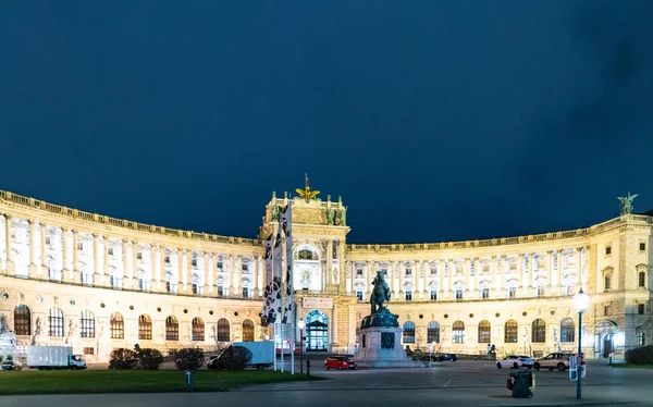 Nattutsikt Över Centrum Wien — Stockfoto