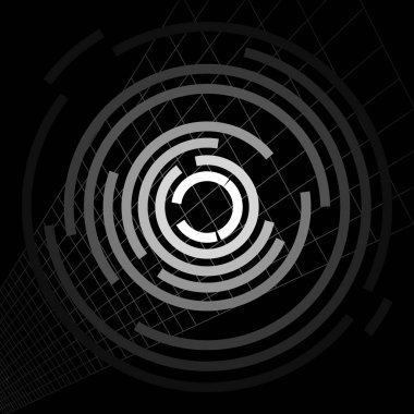 Geometrik arkaplan, farklı tasarım için el ilanları, afişler, posterler ve pankartlar, vektör illüstrasyonları için şablon