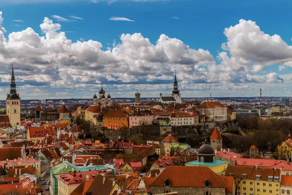 Eski Şehir Tallin, Estonya Panoraması.