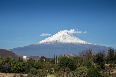popocatepetl awesome photo for editorial clipart