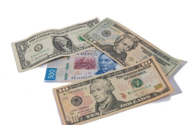 Farklı demonization Amerikan Doları arasında Meksika para birimi