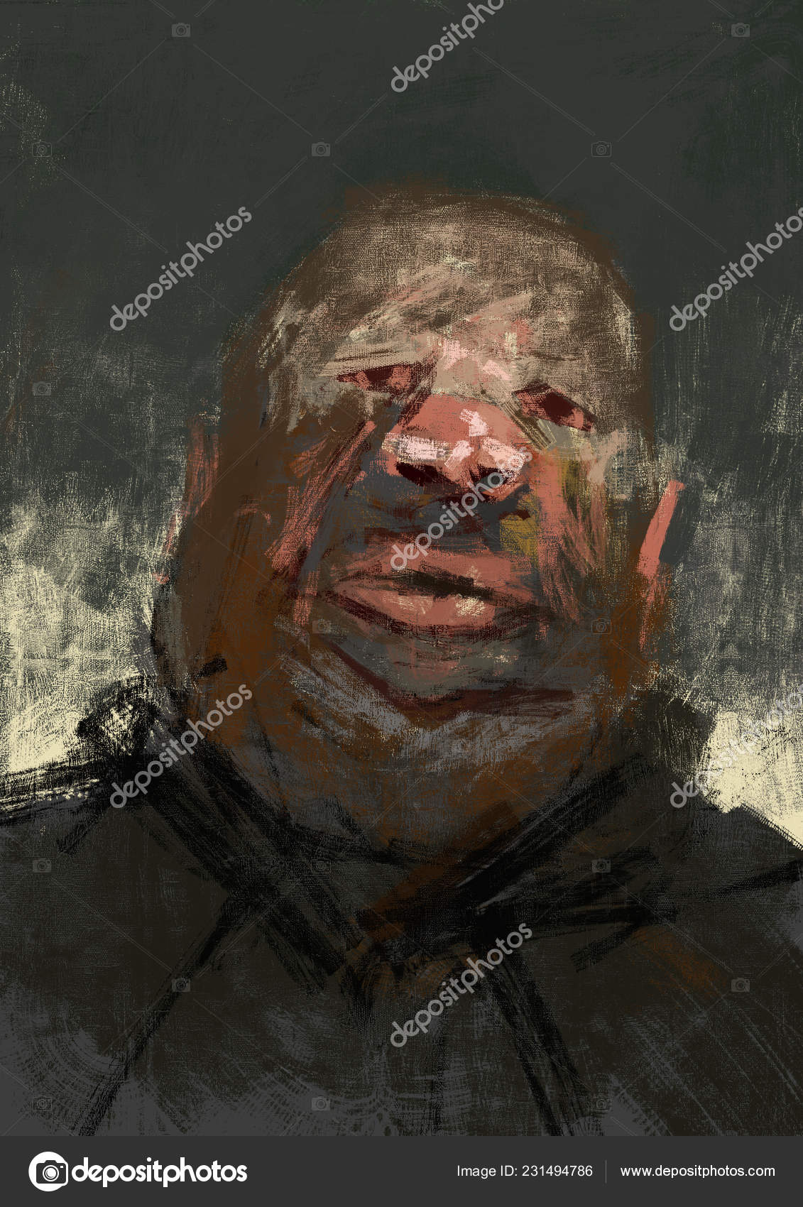 Ugly black mens top