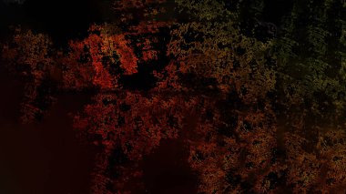 Sıvı yapıları ve formlar, dijital sanat ile soyut evren arka plan boyama