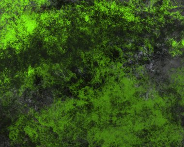 Resim Soyut Yeşil fırça konturu arka plan, dijital sanat