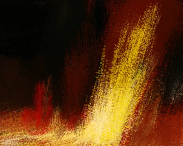Живопис Абстрактного Штриха Пензля Полум Фон Цифрове Мистецтво — стокове фото