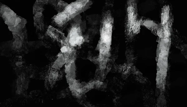 Målning Mörka Abstrakt Bakgrund Digital Konst — Stockfoto