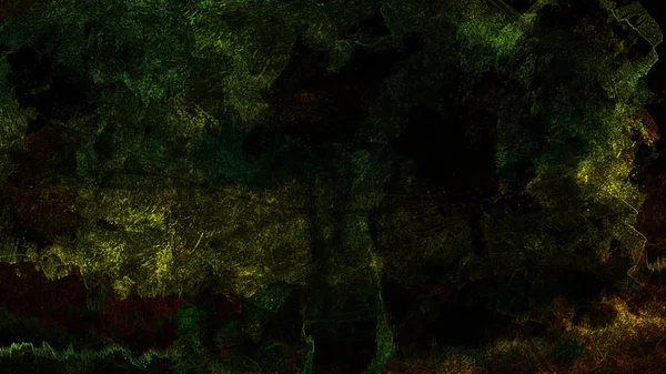 Painting of dark abstract background in digital art