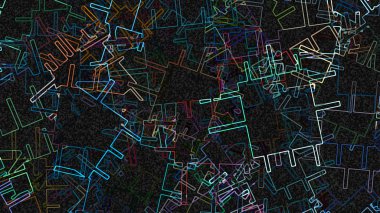 Psychedelic arka plan dijital sanat resim