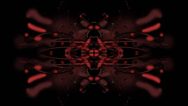 Картина Абстрактного Психоделического Фона Цифровом Искусстве — стоковое фото