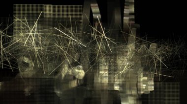 Gizemli arka plan dijital sanat resim