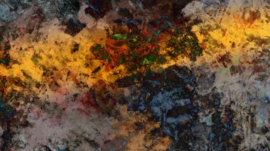 dijital sanat arka plan kavramı renkli soyut