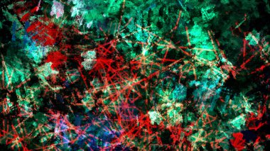 Dijital sanat psychedelic arka plan resmini