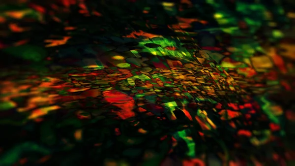 Schilderij Van Psychedelische Abstracte Achtergrond Digitale Kunst — Stockfoto