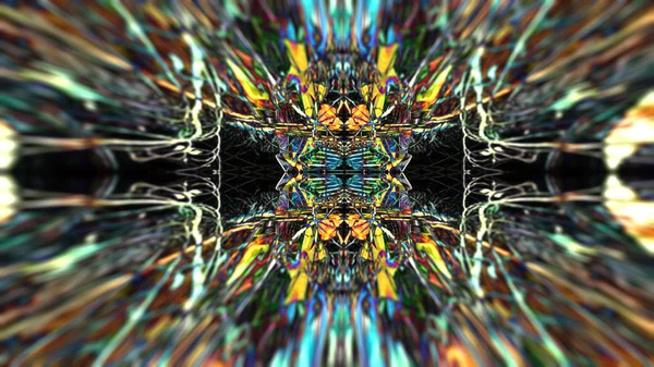 Surreal Abstrato Colorido Conceito Fundo Arte Digital — Fotografia de Stock