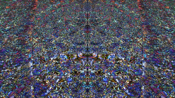 Digitale Afbeelding Van Psychedelische Abstracte Achtergrond — Stockfoto