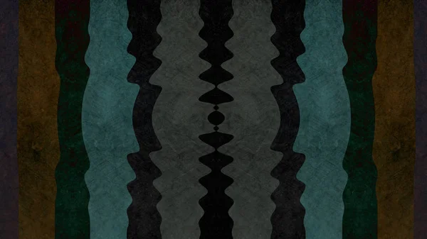 Цифровая Иллюстрация Психоделического Абстрактного Фона — стоковое фото
