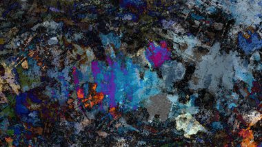 Dijital sanat psychedelic arka plan resmini