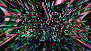 Dijital sanat psychedelic arka plan resmini