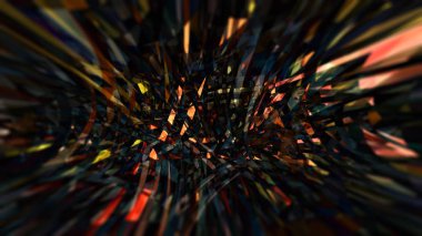 Dijital sanat psychedelic arka plan resmini