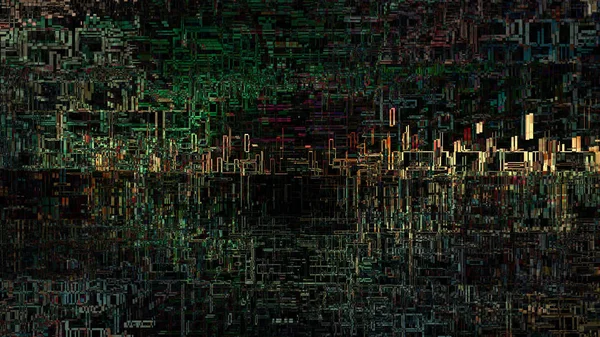 Pszichedelikus Absztrakt Háttér Digital Art Festészet — Stock Fotó