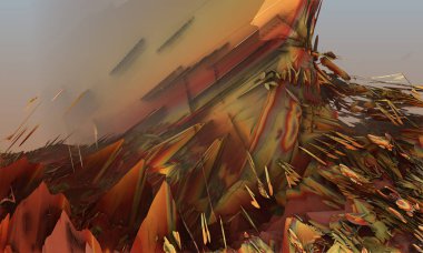 Dijital sanat garip arka plan resmini