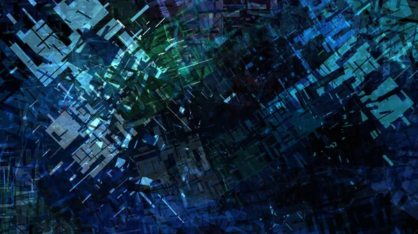Psykedeelisen Abstraktin Taustan Maalaaminen Digitaalisessa Taiteessa — kuvapankkivalokuva