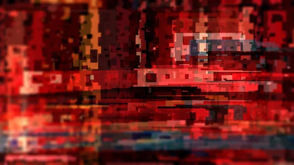 Malerei Des Psychedelischen Abstrakten Hintergrunds Der Digitalen Kunst — Stockfoto