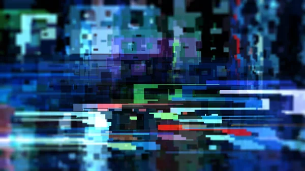 Schilderij Van Psychedelische Abstracte Achtergrond Digitale Kunst — Stockfoto