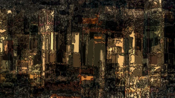 Abstracte Stedelijke Cityscape Achtergrond Digitale Kunst — Stockfoto