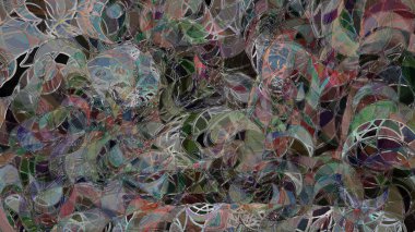 renkli arka plan dijital grunge çizimi