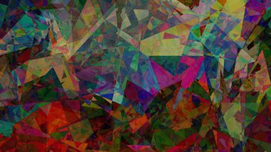 dijital renkli arka plan gerçeküstü çizimi