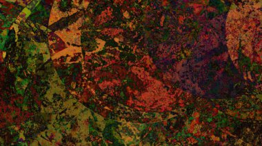 dijital renkli arka plan gerçeküstü çizimi