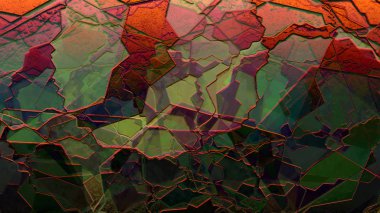 dijital sanat gizemli renkli arka plan kavramı