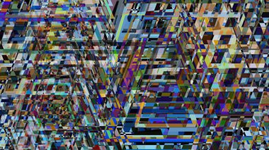 dijital renkli arka plan gerçeküstü çizimi