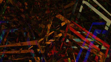 dijital renkli arka plan gerçeküstü çizimi