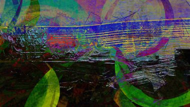 dijital sanat yaratıcı soyut arka plan tasarımı