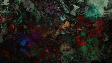 dijital renkli arka plan gerçeküstü çizimi