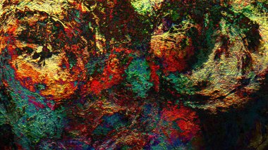 dijital sanat yaratıcı renkli arka plan kavramı