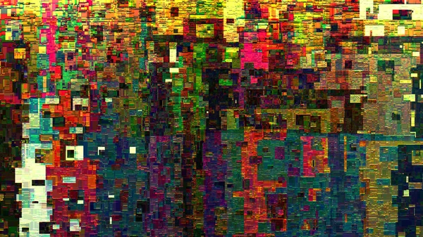 Misterioso Conceito Fundo Colorido Arte Digital — Fotografia de Stock