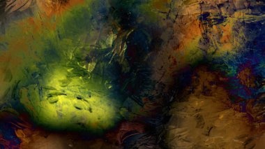 renkli psychedelic Soyut doku organik sanat desen malzeme yüzey öğe organik resimde arka planda dijital sanat