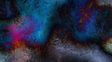 renkli psychedelic arka plan dijital sanat