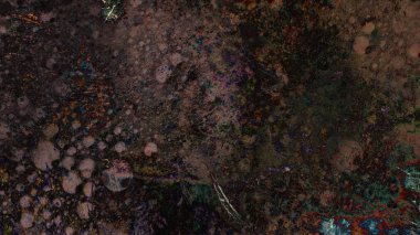 renkli psychedelic arka plan dijital sanat