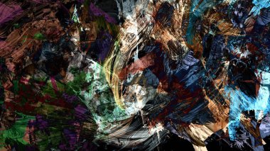 psychedelic arka plan dijital sanat